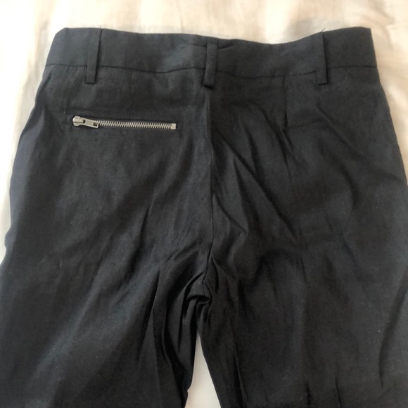 BCBG Linen Pants + removable overall straps - Picture 6 of 11